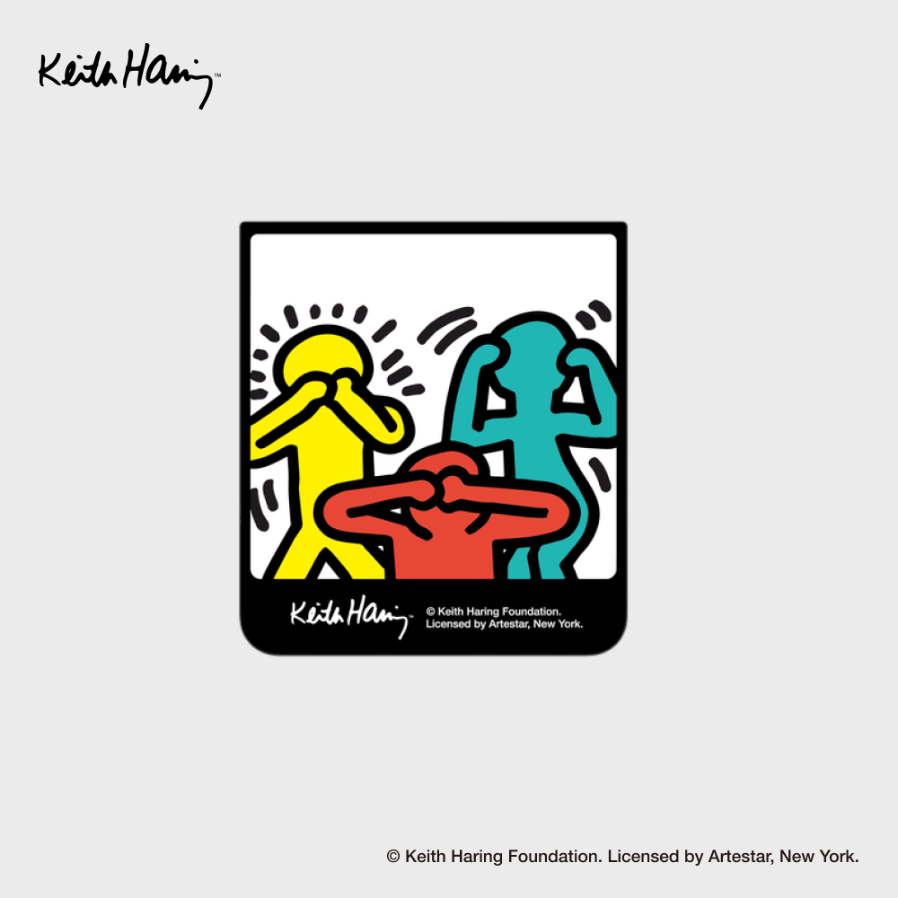 Keith Haring Photo FlipSuit Card for Galaxy Z Flip6