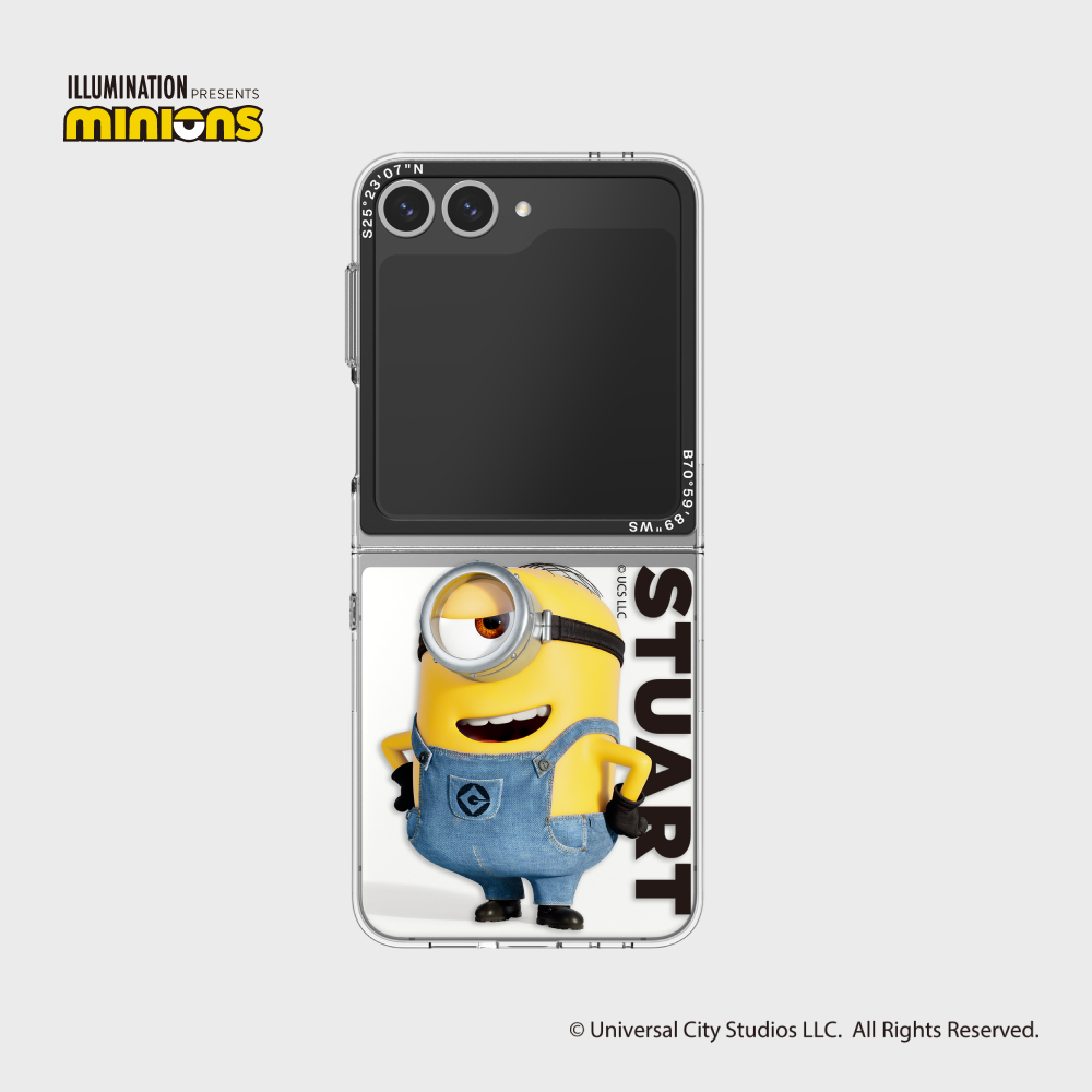 Minions Stuart Slim Impression Case for Galaxy Z Flip6