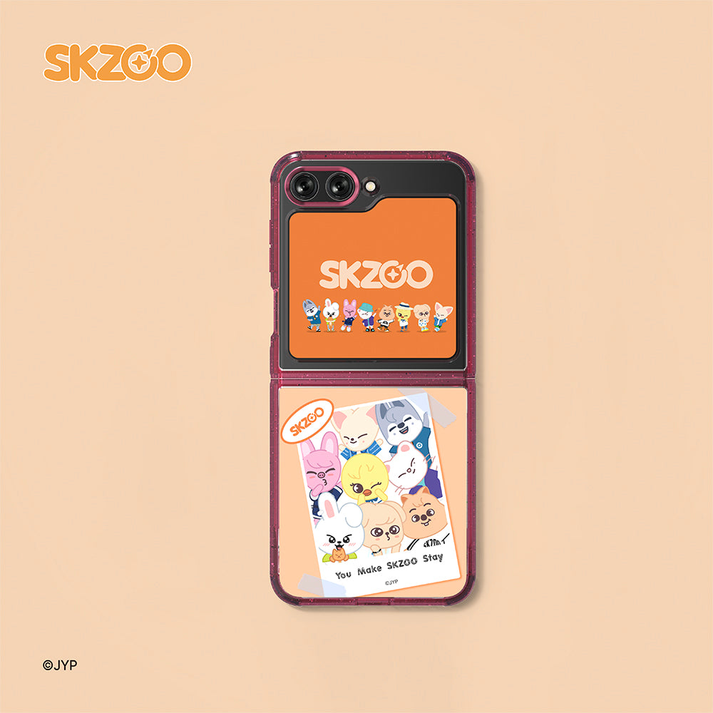 SKZOO Frame FlipSuit Case for Galaxy Z Flip5