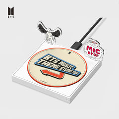 BTS MUSIC THEME EDGE WIRELESS CHARGER