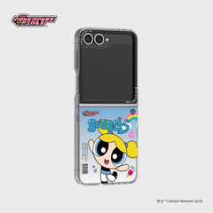 The Powerpuff Girls Bubbles Slim Impression Case for Galaxy Z Flip6