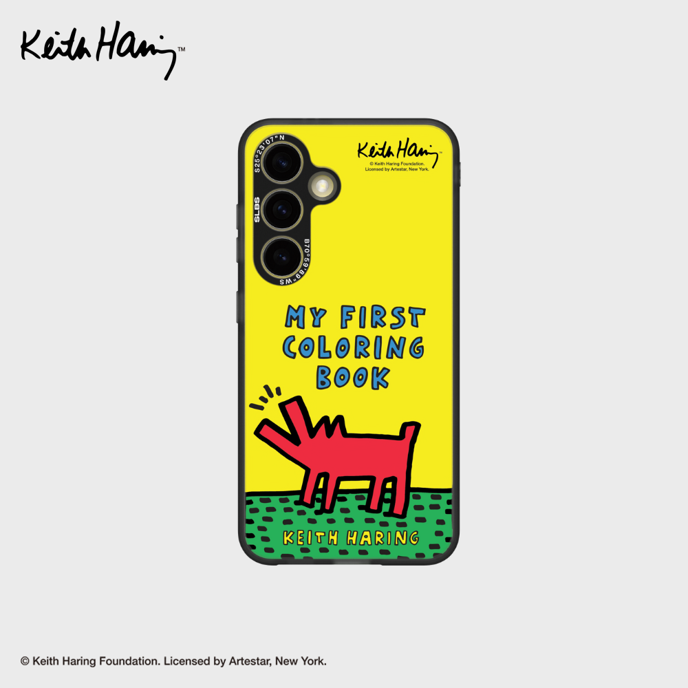 Keith Haring Barking Dog Impression Case for Galaxy S24+