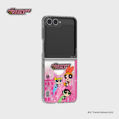 The Powerpuff Girls Pink Slim Impression Case for Galaxy Z Flip6