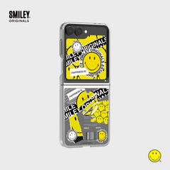 Smiley Gray Flipsuit Card for Galaxy Z Flip6