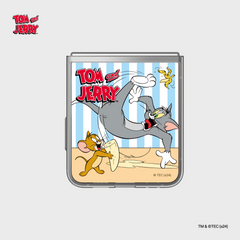 Tom and Jerry Slipping Tom Flipsuit Card for Galaxy Z Flip 6