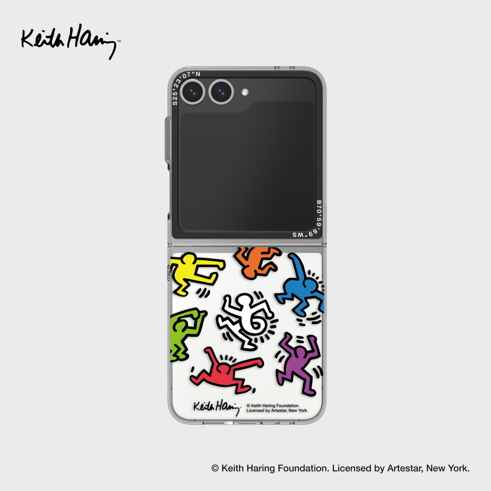 Keith Haring Dance Slim Impression Case for Galaxy Z Flip6