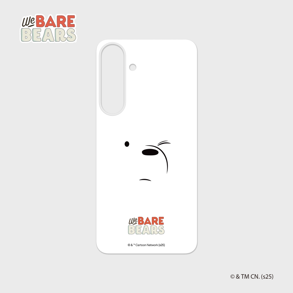 We Bare Bears Ice Bear Flipsuit Card for Galaxy S25+